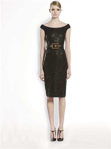 gucci black dress with pearls|Gucci Dresses for Women .